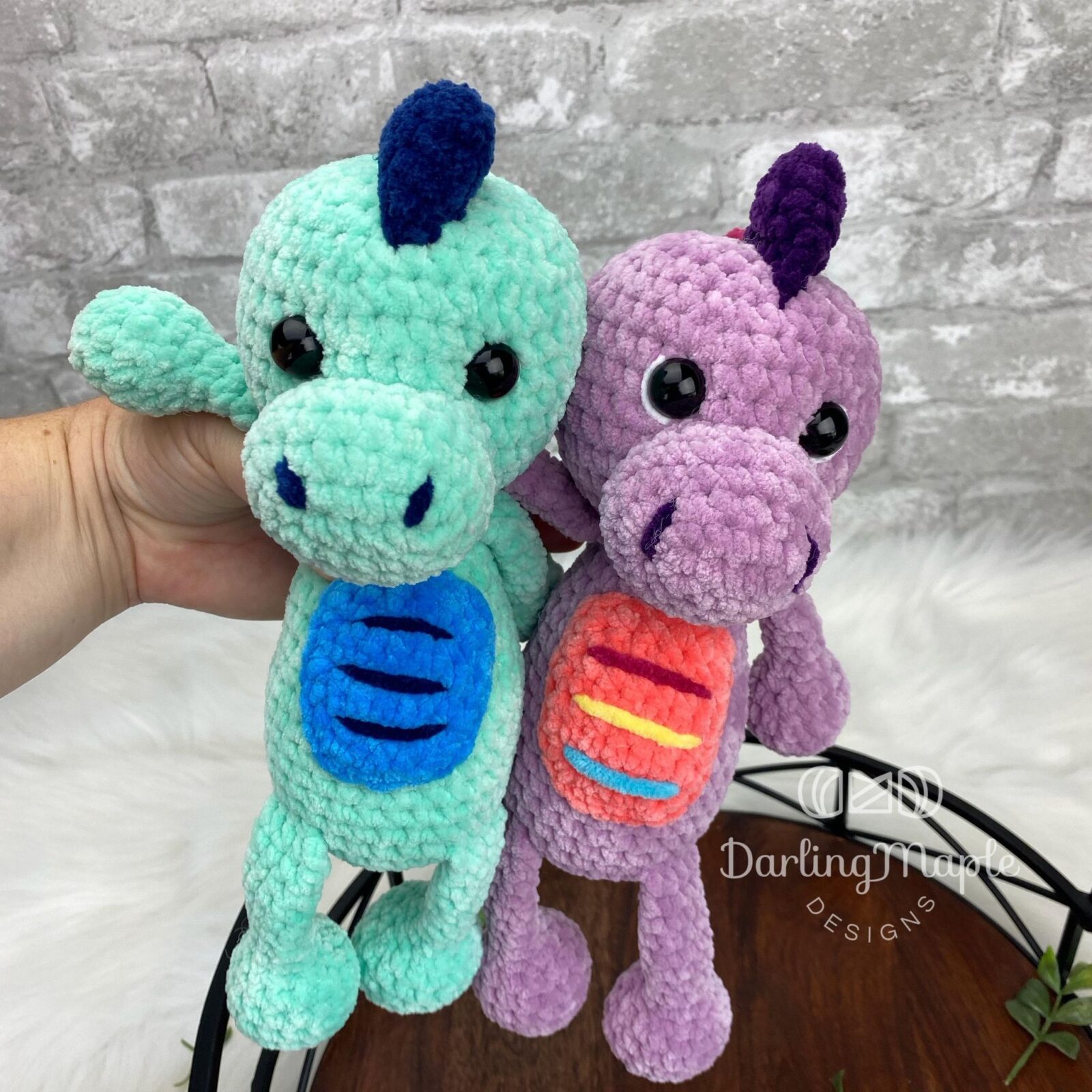 Free Dinosaur Crochet Pattern - How to Make the Flip Flop Dino ...