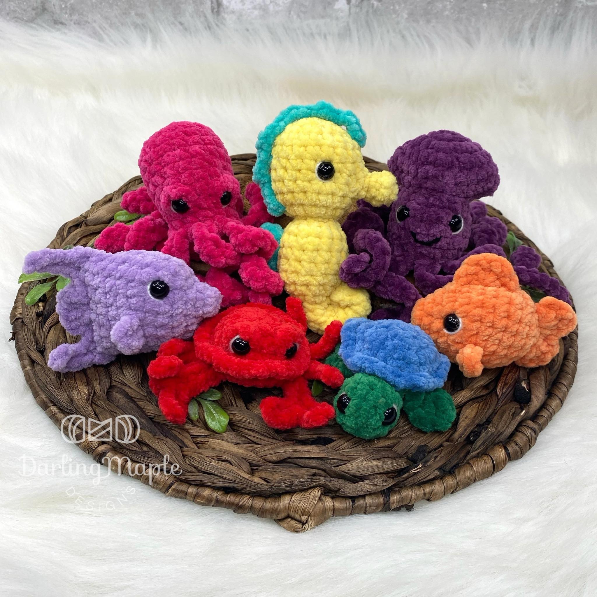 No-Sew Crochet Goldfish Pattern: Free ‘Jelly Bean’ Amigurumi Collection ...