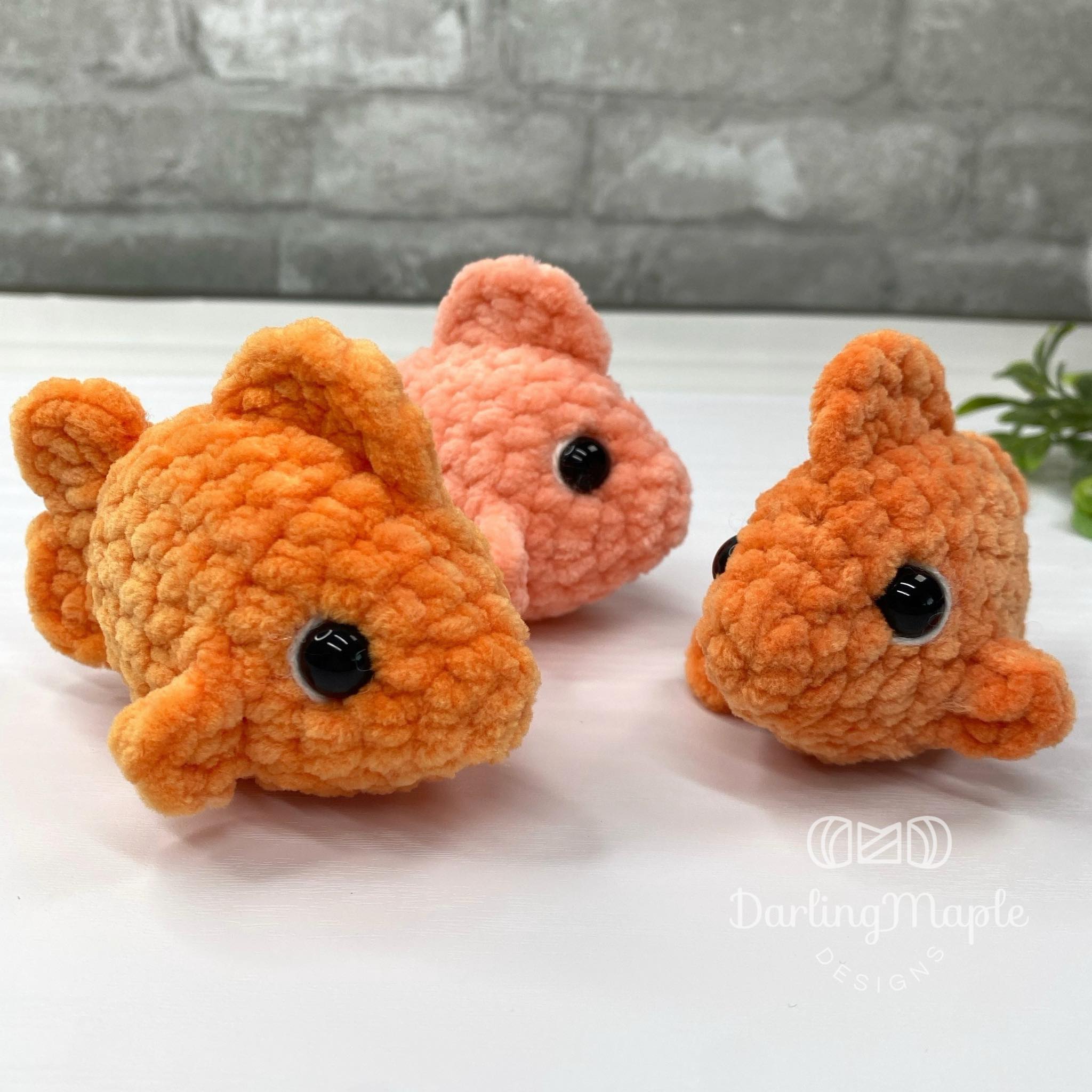 No-Sew Crochet Goldfish Pattern: Free ‘Jelly Bean’ Amigurumi Collection ...